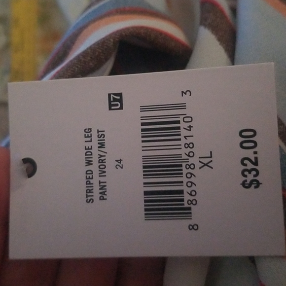 NEw w/tags Ophelia Rose Stretch Waistband Palazzo Pant Sz.XL - Picture 2 of 9